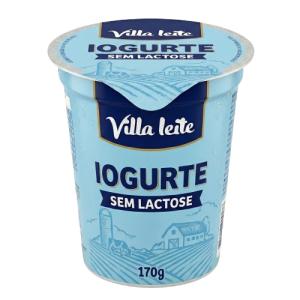 Iogurte Sem lactose Villa Leite 170g